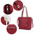 Emery Tote Bag with Wallet by Mia K - 11 Color Variants