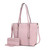 Emery Tote Bag with Wallet by Mia K - 11 Color Variants