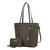 Emery Tote Bag with Wallet by Mia K - 11 Color Variants