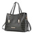 Aurelia Crocodile Embossed Tote Handbag by Mia K - 13 Color Variants