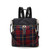  Nishi Plaid Backpack by Mia K - 4 Color Variants 