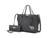 Bruna Tote Bag with Wallet – 2 pieces by Mia k - 11 Color Variants