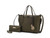 Bruna Tote Bag with Wallet – 2 pieces by Mia k - 11 Color Variants