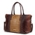 MKF Collection Raven Faux Crocodile-Embossed Duffle Bag by Mia K - 9 Color Variants