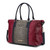 MKF Collection Raven Faux Crocodile-Embossed Duffle Bag by Mia K - 9 Color Variants