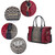 MKF Collection Raven Faux Crocodile-Embossed Duffle Bag by Mia K - 9 Color Variants