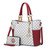 MKF Collection Merlina 2-PC Tote Handbag with Wallet by Mia k - 11 Color Variants