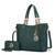 MKF Collection Bonita Tote Handbag with Wallet by Mia K