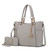 MKF Collection Bonita Tote Handbag with Wallet by Mia K