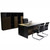 Custom Designed Executive Solid Wood Office Desk