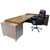 Custom-Made L-Shaped Executive Desk