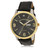 U.S. Polo Assn. Adult Male Classic Watch with Gold Bezel (USC50586WM)