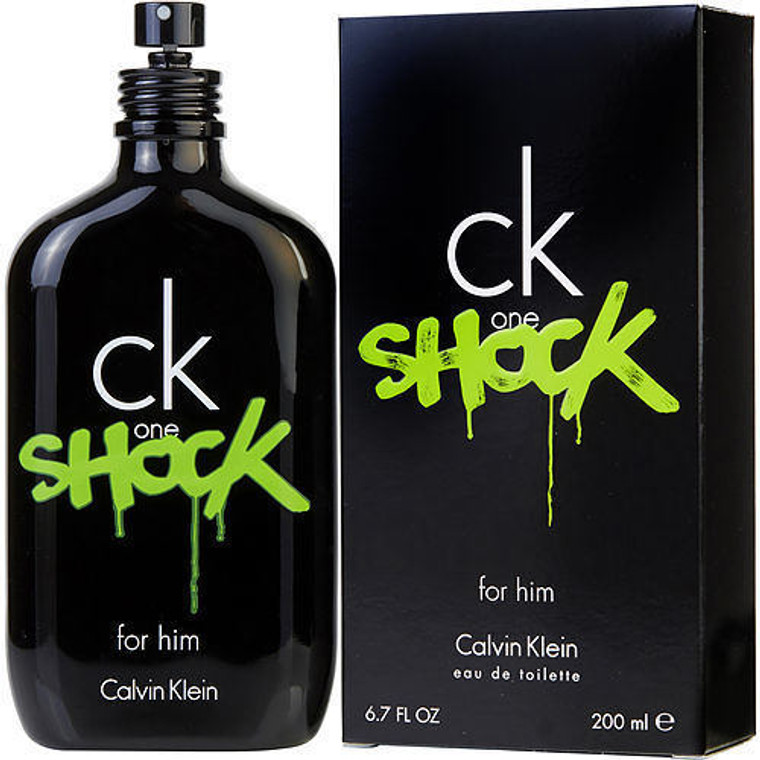 CK ONE SHOCK by Calvin Klein EDT SPRAY 6.7 OZ