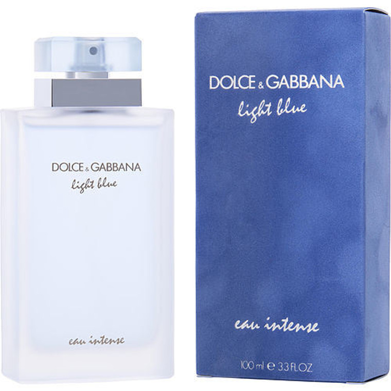D & G LIGHT BLUE EAU INTENSE by Dolce & Gabbana EAU DE PARFUM SPRAY 3.3 OZ
