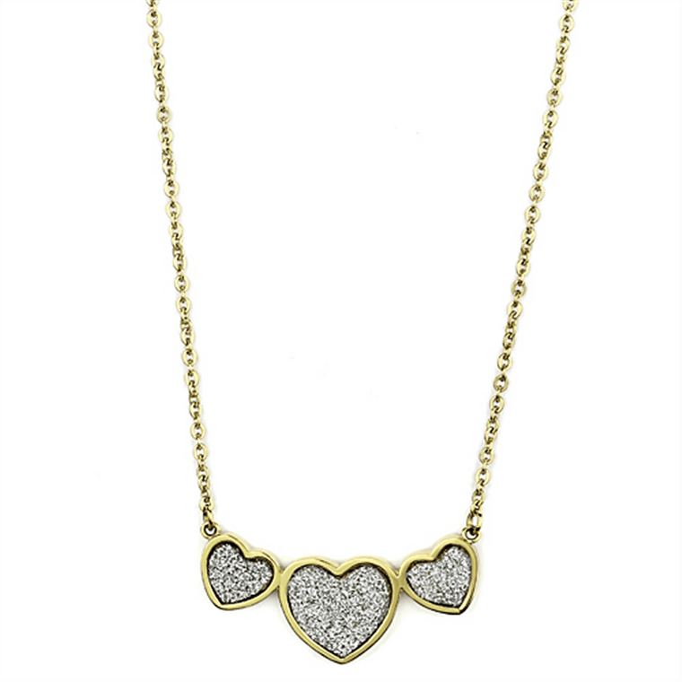 TK1127 - Stainless Steel Necklace IP Gold(Ion Plating) Women