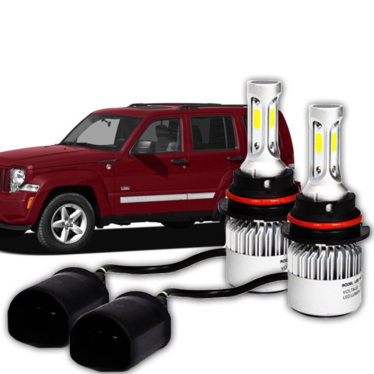 Jeep liberty sale headlight