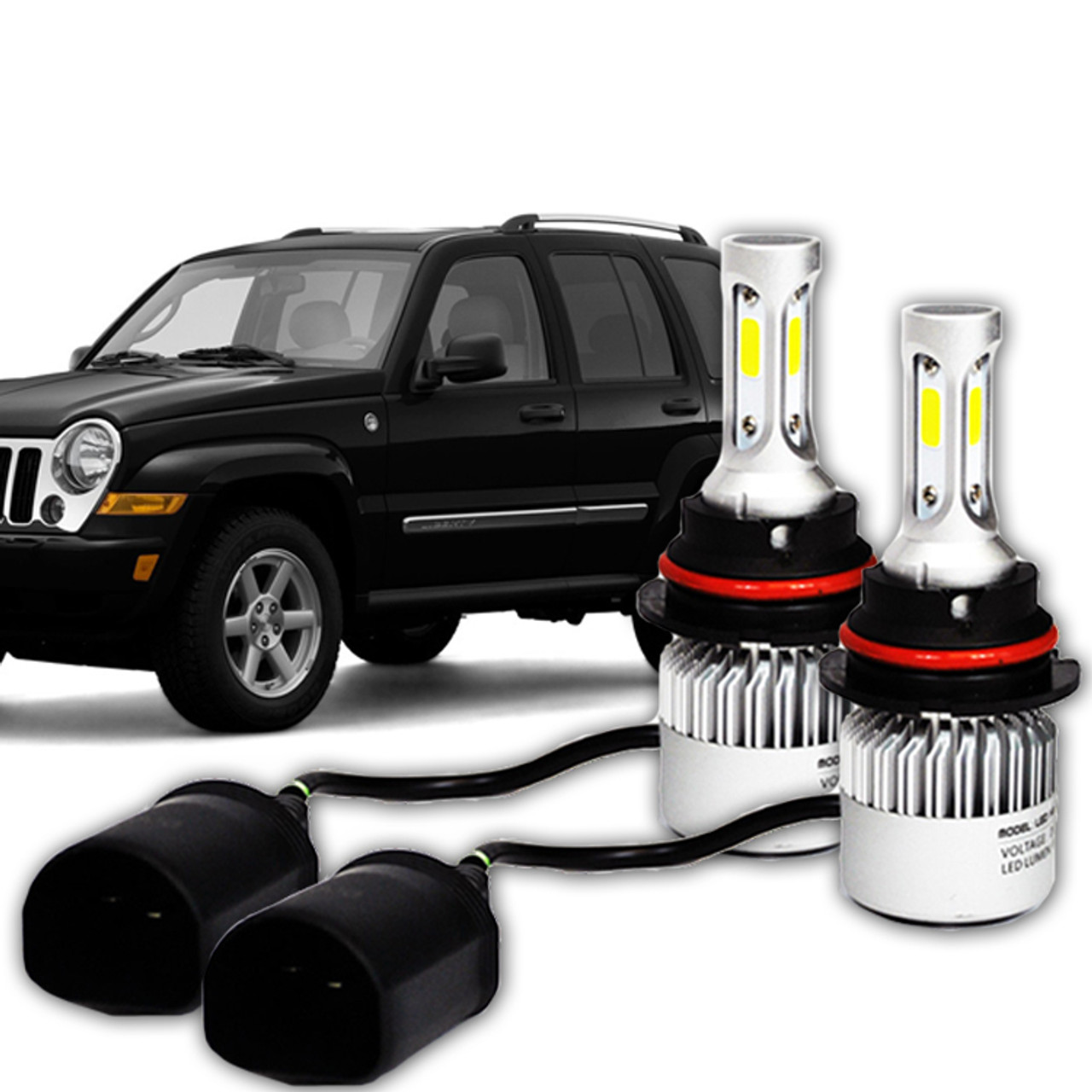 02-07 Jeep Liberty Fog Light Bulb Kit - SHIPS FREE - FIREWIRE LEDs