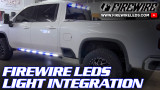 Light Integration with Firewire LEDs (Youtube Video)