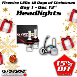 Firewire LEDs 12 Days of Christmas 2021 Day 1