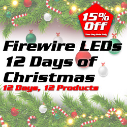 Firewire LEDs 12 Days of Christmas 2021