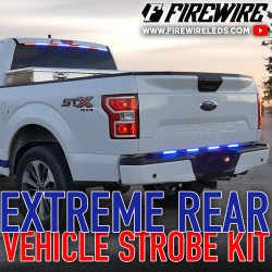 Firewire LEDs Extreme Rear Vehicle Strobe Kit