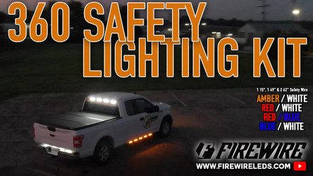 Firewire LEDs 360 Safety Lighting Kit Installation Youtube Video