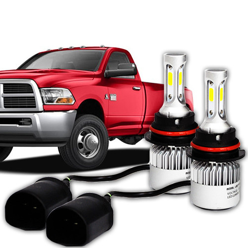 09-18 Dodge Ram w/ 4 Headlamp System Low Beam Bulb Kit