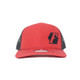 Firewire LEDs Fitted Hat (FW-HAT-2021-F) Red and Black Front