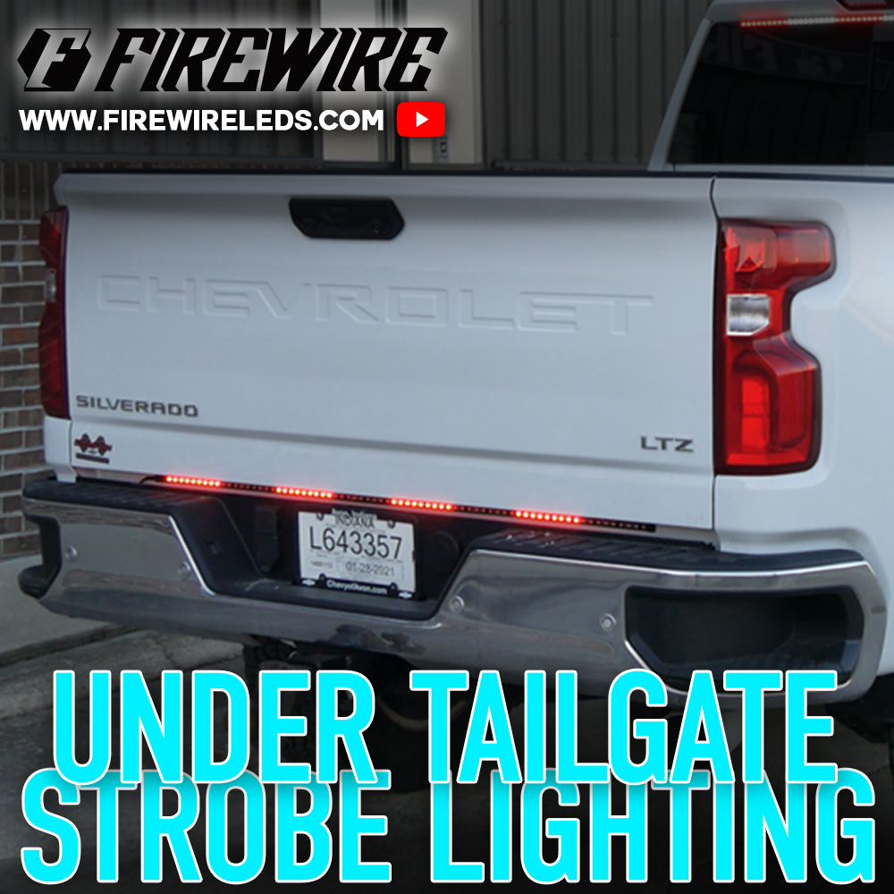 Firewire LEDs Under Tailgate Strobe Kit Youtube Video FIREWIRE LEDs