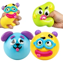 FUNNY FACES SQUISH TOY