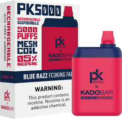 PK BRANDS x KADOBAR 5% RECHARGEABLE DISPOSABLE 5000 PUFFS 14ML