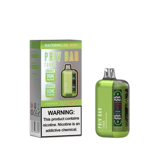 SMOKE PRIV BAR TURBO 5% NIC 15,000 PUFFS DISPOSABLE VAPE