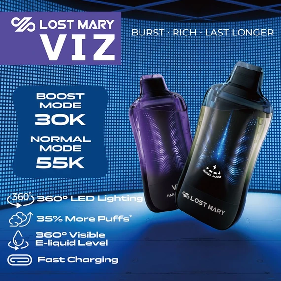 LOST MARY VIZ 55,000 PUFFS DISPOSABLE VAPE