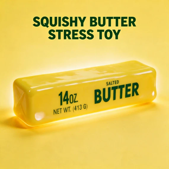 14OZ BUTTER SQUISH TOY
