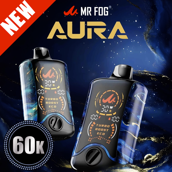 MR FOG AURA 60,000 PUFFS DISPOSABLE VAPE