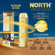 NORTH (HABIBI EDITION) 5000 PUFFS DISPOSABLE VAPE - SUGAR & ICE