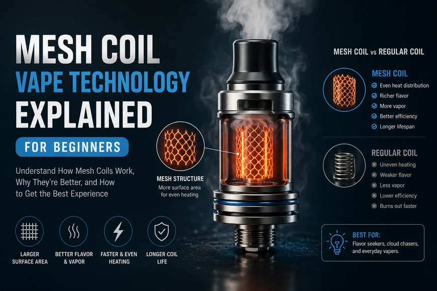 Mesh Coil Vape Technology Explained for Beginners