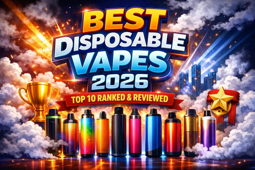 Best Disposable Vapes 2026 – Top 10 Ranked & Reviewed