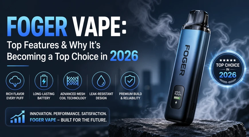 Foger Vape: Top Features & Why It’s Becoming a Top Choice in 2026