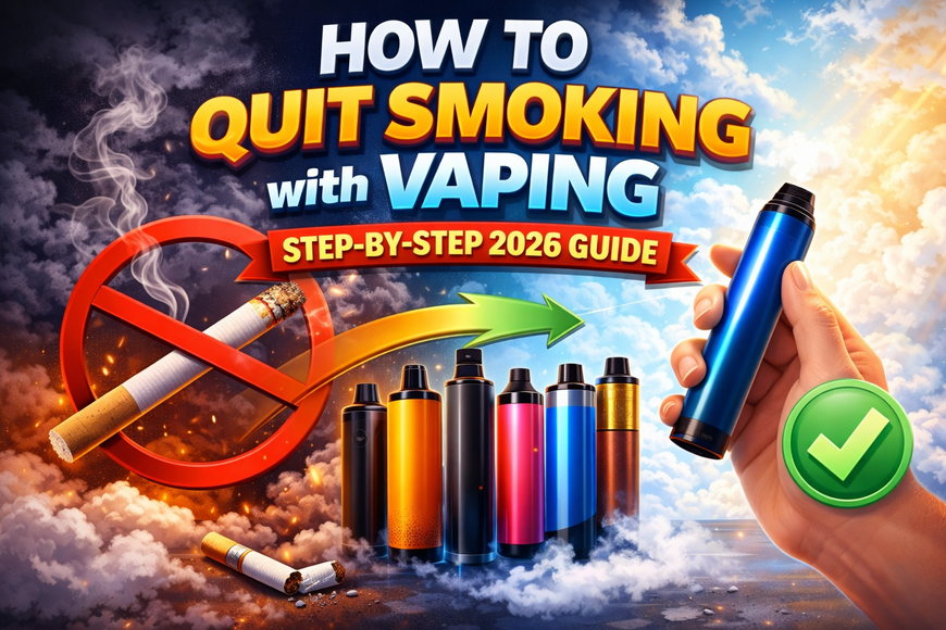 How to Quit Smoking with Vaping – Step-by-Step 2026 Guide