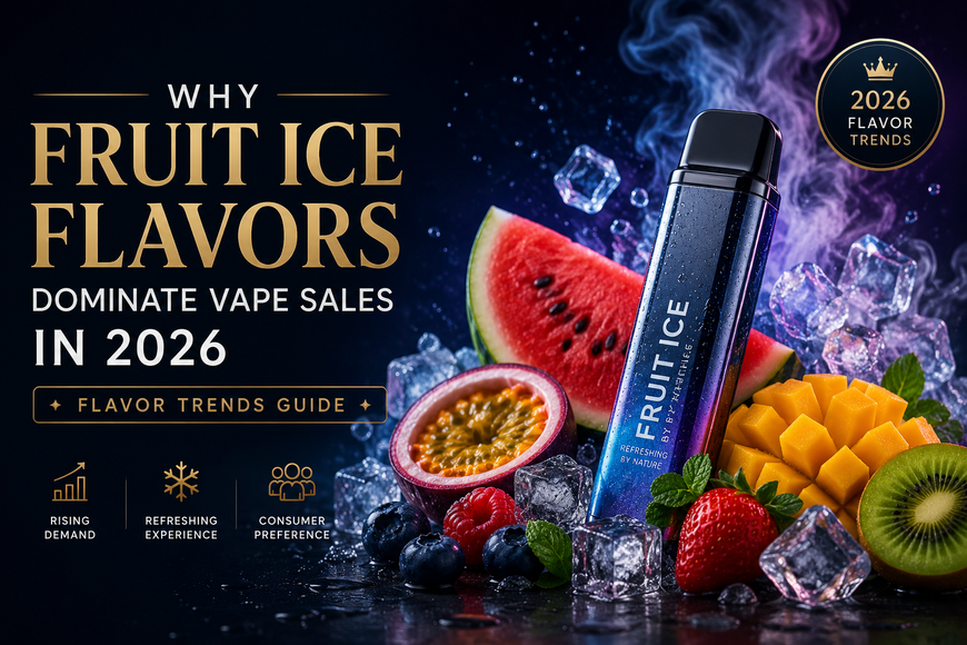Why Fruit Ice Flavors Dominate Vape Sales in 2026 Flavor Trends Guide