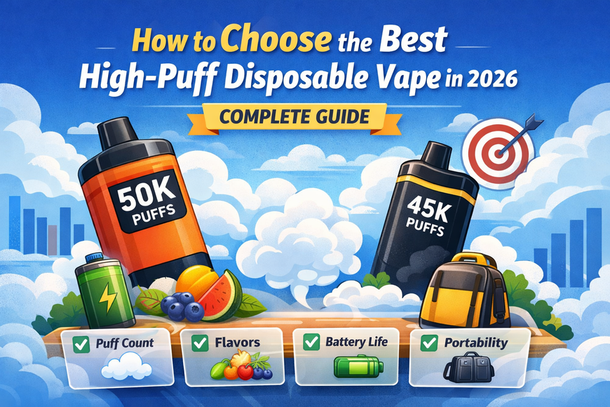 How to Choose the Best High-Puff Disposable Vape in 2026 (Complete Guide)