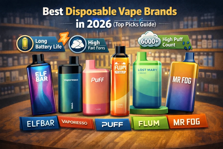 Best Disposable Vape Brands in 2026 (Top Picks Guide)