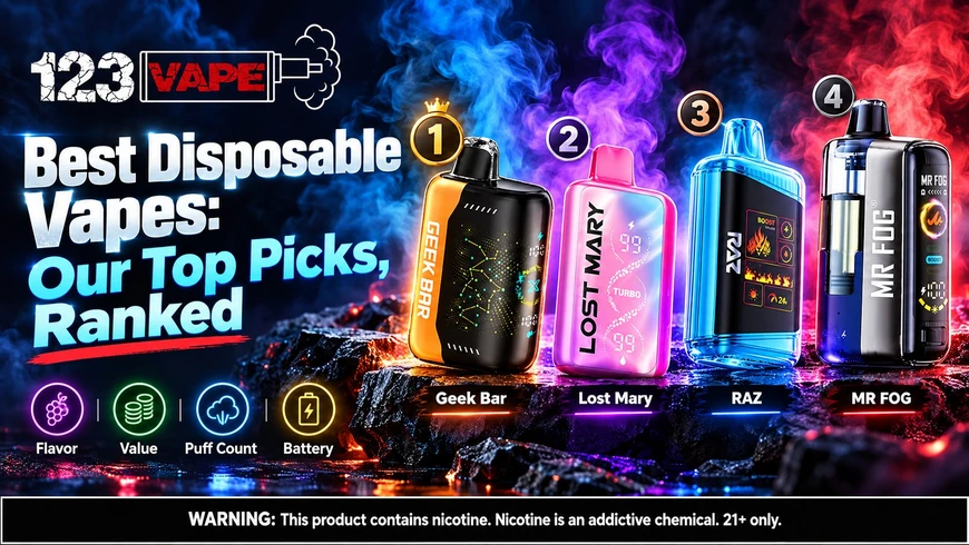 Best Disposable Vapes: Our Top Picks, Ranked