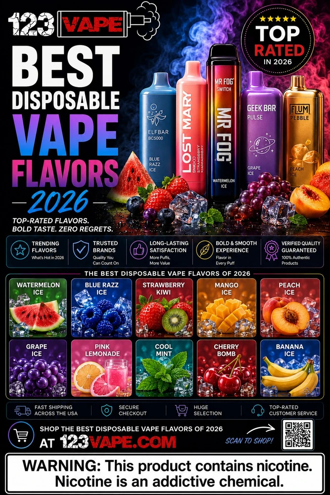 Best Disposable Vape Flavors 2026