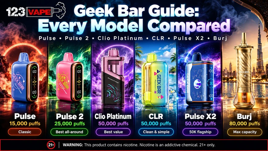 Geek Bar Guide: Every Model Compared