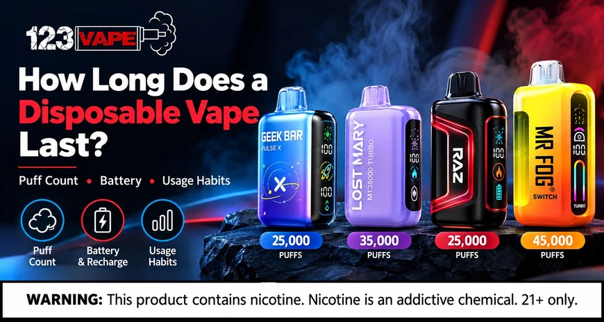 How Long Does a Disposable Vape Last?