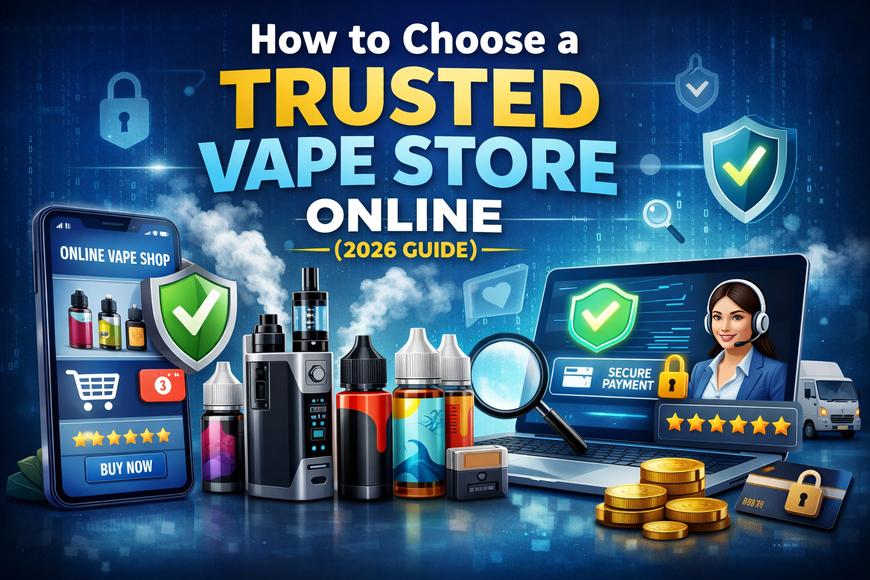 How to Choose a Trusted Vape Store Online (2026 Guide)
