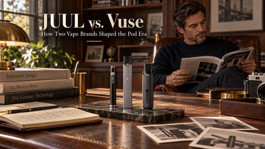JUUL vs. Vuse: How Two Familiar Vape Brands Shaped the Pod Era
