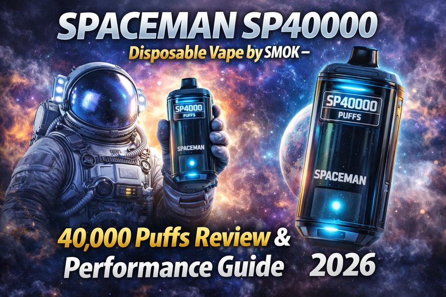 SPACEMAN SP40000 Disposable Vape by SMOK – 40,000 Puffs Review & Performance Guide 2026